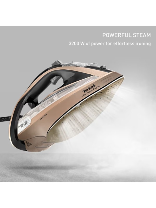 Tefal Ultimate Pure Σίδερο Ατμού 3200W με Συνεχόμενη Παροχή Ατμού 60gr/min