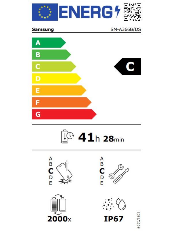Samsung Galaxy A36 5G Dual SIM (6/128GB) Awesome White