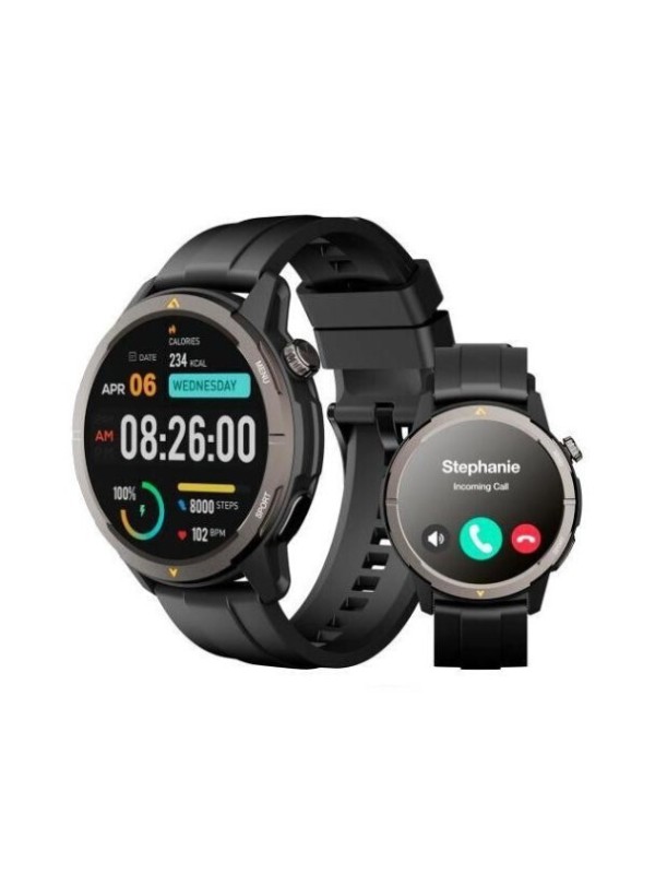 AGM Legion Smartwatch με Παλμογράφο (Μαύρο)