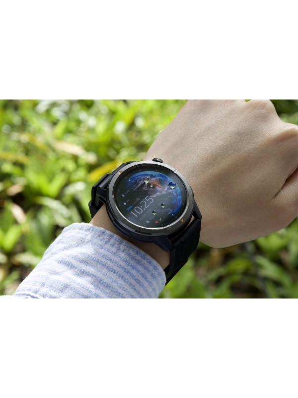 AGM Legion Smartwatch με Παλμογράφο (Μαύρο)