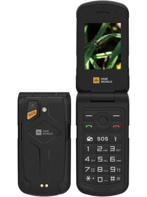  AGM M10 Dual SIM Κινητό με Μεγάλα Κουμπιά Μαύρο 