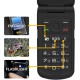  AGM M10 Dual SIM Κινητό με Μεγάλα Κουμπιά Μαύρο 