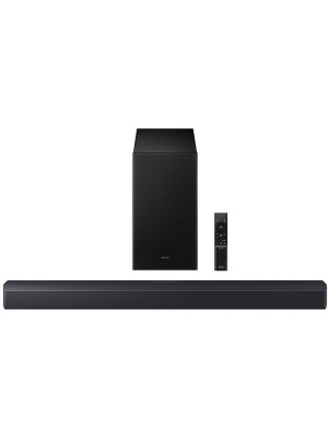 Samsung HW-B450F Soundbar 2.1 Bluetooth και HDMI με Ασύρματο Subwoofer και Τηλεχειριστήριο Μαύρο