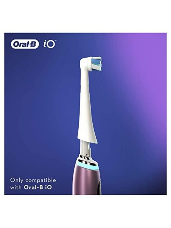 Oral-B iO Ultimate Clean Ανταλλακτικές Κεφαλές για Ηλεκτρική Οδοντόβουρτσα 4τμχ ΛΕΥΚΟ