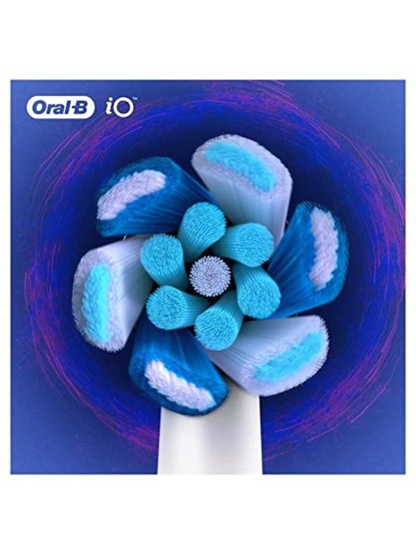 Oral-B iO Ultimate Clean Ανταλλακτικές Κεφαλές για Ηλεκτρική Οδοντόβουρτσα 4τμχ ΛΕΥΚΟ