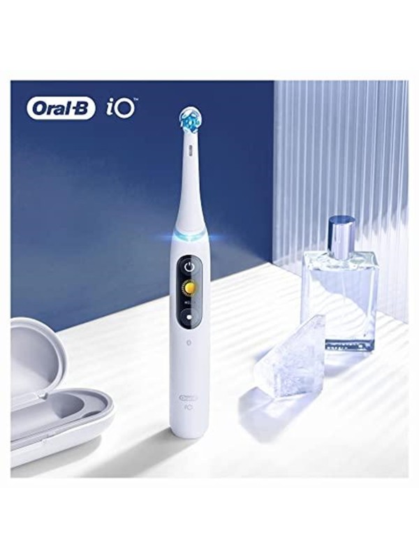 Oral-B iO Ultimate Clean Ανταλλακτικές Κεφαλές για Ηλεκτρική Οδοντόβουρτσα 4τμχ ΛΕΥΚΟ