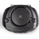  Aiwa Φορητό Ηχοσύστημα BBTC-550 με Bluetooth / CD / MP3 / USB / Κασετόφωνο / Ραδιόφωνο σε Μαύρο Χρώμα 