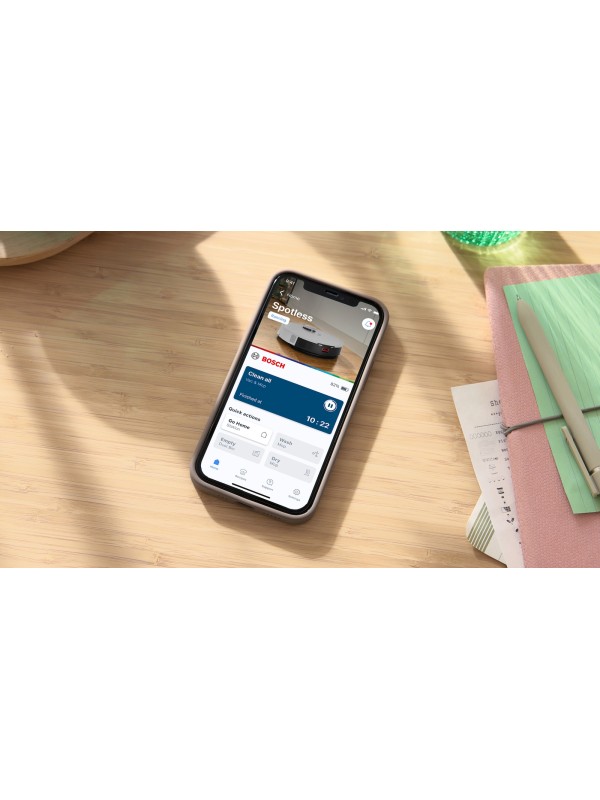 Bosch Spotless Advanced + Σκούπα Ρομπότ με Χαρτογράφηση Laser & Απορρόφηση 11000Pa Λευκή BCRD2W Bosch Spotless Advanced + Σκούπα Ρομπότ με Χαρτογράφηση Laser & Απορρόφηση 11000Pa Λευκή BCRD2W