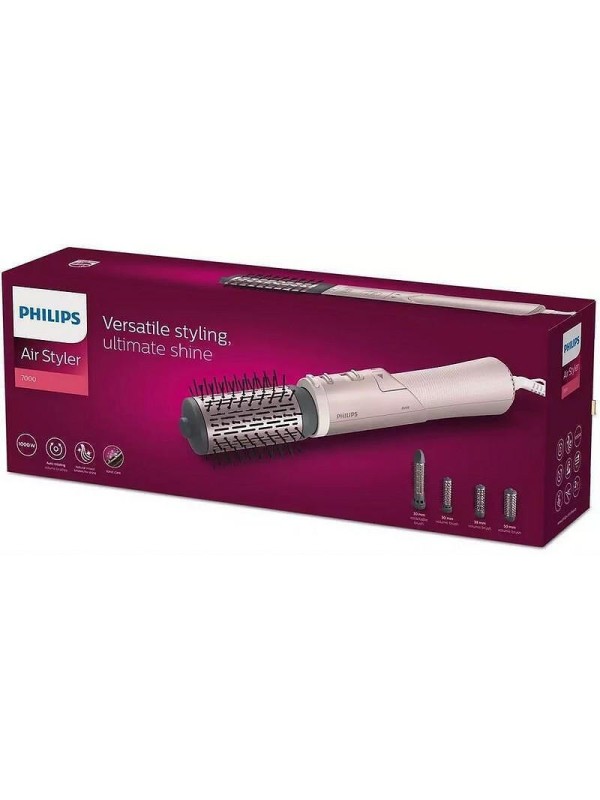 Philips 7000 BHA 735/00 Series Ηλεκτρική Βούρτσα με Περιστρεφόμενη Κεφαλή για Ίσιωμα και Μπούκλες 1000W Philips 7000 BHA 735/00 Series Ηλεκτρική Βούρτσα με Περιστρεφόμενη Κεφαλή για Ίσιωμα και Μπούκλες 1000W
