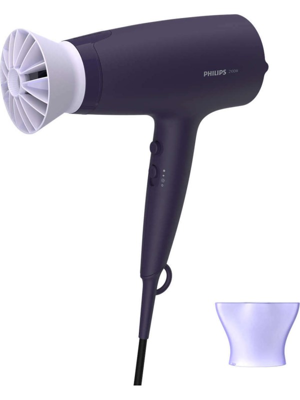 Philips Series BHD 340/10 3000 Πιστολάκι Μαλλιών 2100W Violet
