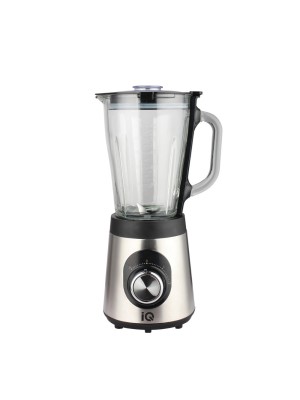IQ Μπλέντερ για Smoothies με Γυάλινη Κανάτα 1.5lt 800W Inox BL-416