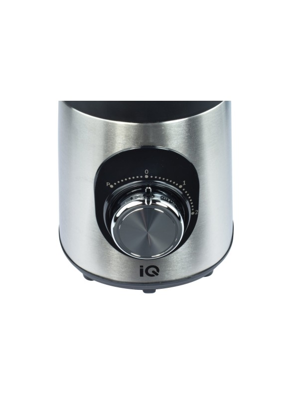 IQ Μπλέντερ για Smoothies με Γυάλινη Κανάτα 1.5lt 800W Inox BL-416
