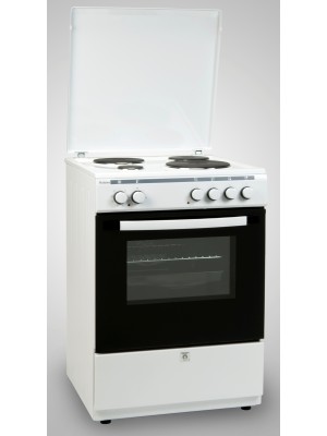  Robin Κουζίνα 65lt με Εμαγιέ Εστίες Π60εκ. Λευκή 