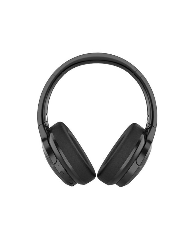 Akai BTH-P100 Ασύρματα / Ενσύρματα Over Ear Ακουστικά με 22 ώρες Λειτουργίας Μαύρα 