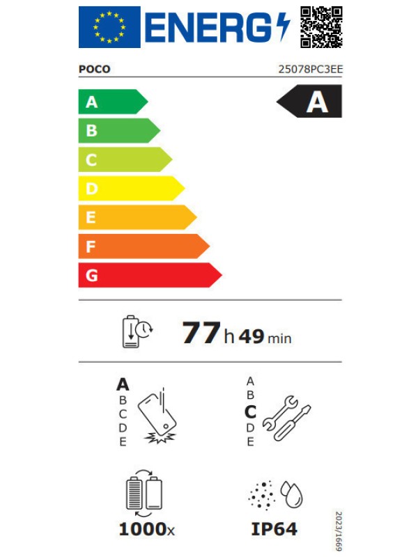  Xiaomi Poco C85 NFC Dual SIM (8/256GB) Μαύρο 
