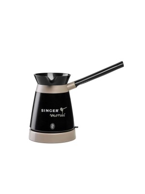  Singer Meraki CM 1110 Ηλεκτρικό Μπρίκι 800W με Χωρητικότητα 330ml Μαύρο 