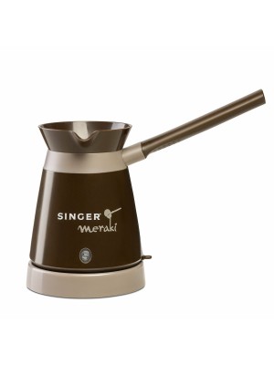  Singer Meraki CM 1110 Ηλεκτρικό Μπρίκι 800W με Χωρητικότητα 330ml Καφέ 