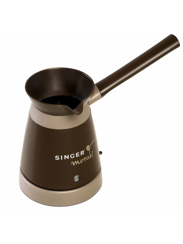 Singer Meraki CM 1110 Ηλεκτρικό Μπρίκι 800W με Χωρητικότητα 330ml Καφέ Singer Meraki CM 1110 Ηλεκτρικό Μπρίκι 800W με Χωρητικότητα 330ml Καφέ