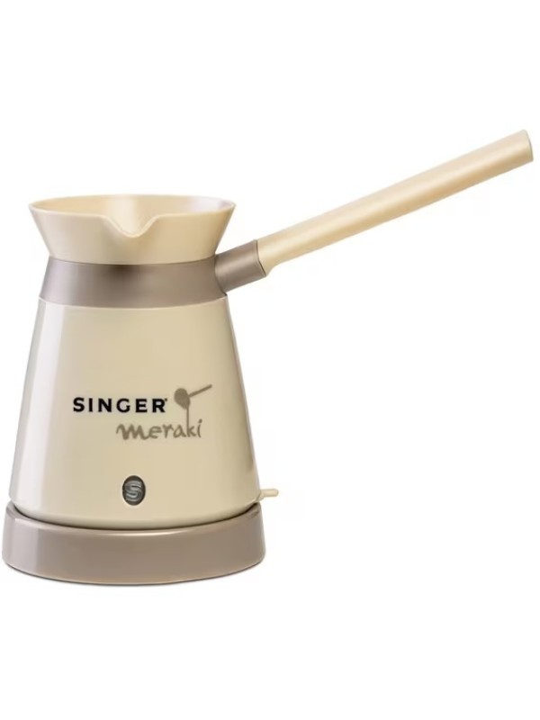 Singer Meraki CM 1110 Ηλεκτρικό Μπρίκι 800W με Χωρητικότητα 330ml Μπεζ Singer Meraki CM 1110 Ηλεκτρικό Μπρίκι 800W με Χωρητικότητα 330ml Μπεζ