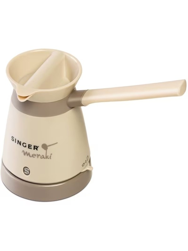 Singer Meraki CM 1110 Ηλεκτρικό Μπρίκι 800W με Χωρητικότητα 330ml Μπεζ Singer Meraki CM 1110 Ηλεκτρικό Μπρίκι 800W με Χωρητικότητα 330ml Μπεζ