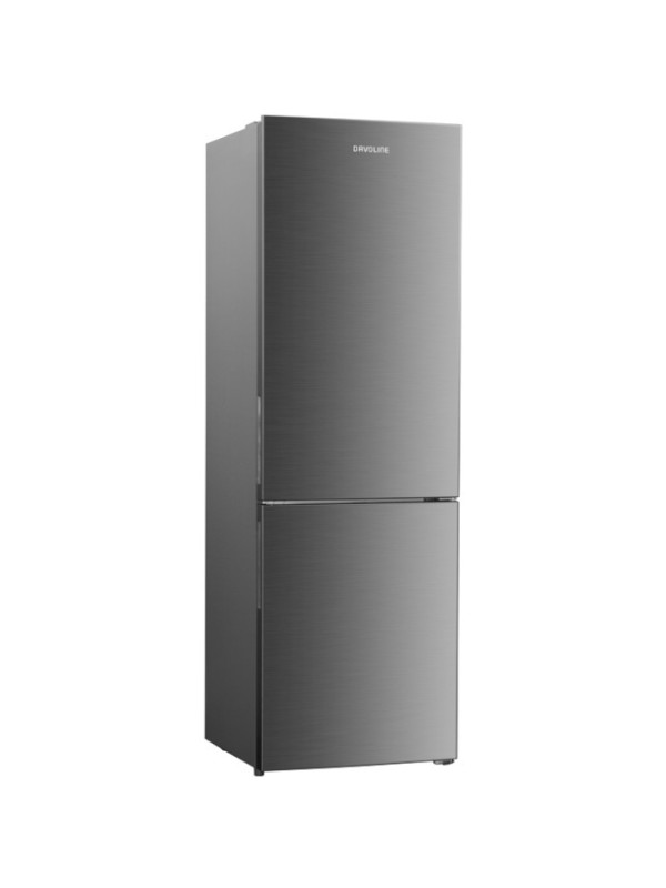  Davoline Ψυγειοκαταψύκτης 293lt Total NoFrost Υ186xΠ60xΒ60εκ. Inox Conf 300 Promo IX 