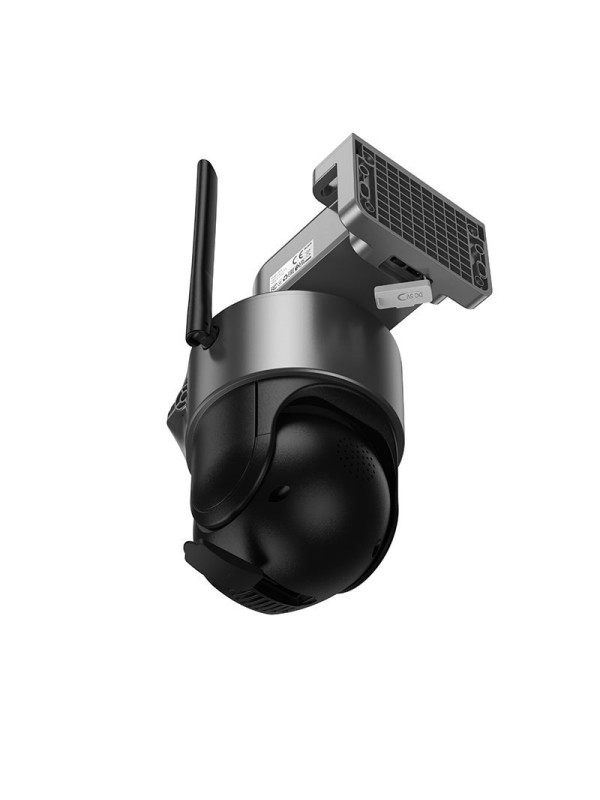 Hoco DI76 IP Dual Κάμερα Παρακολούθησης 4G Full HD 1080p Αδιάβροχη Μπαταρίας με Αμφίδρομη Επικοινωνία και Φακό 3.6mm 