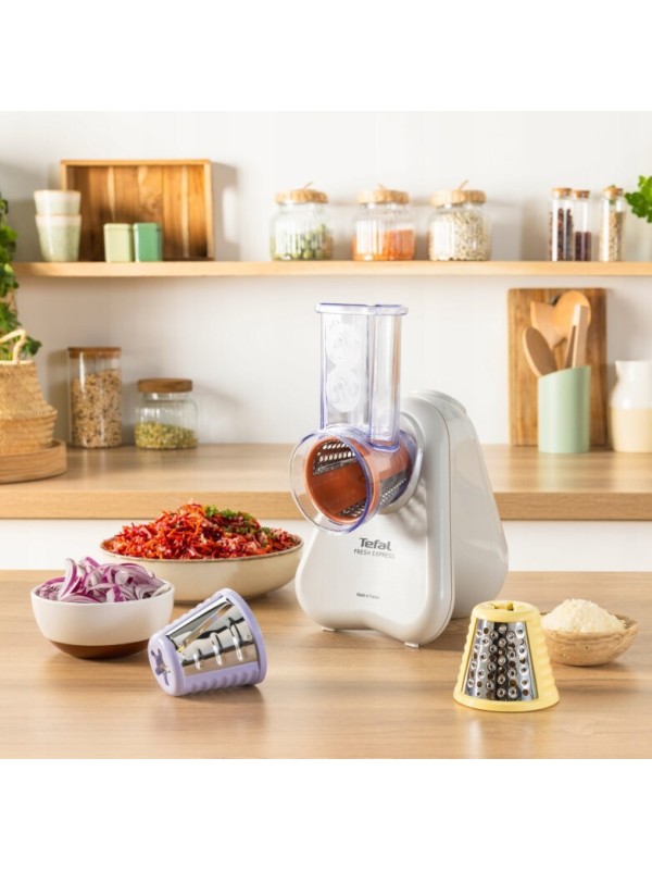 Tefal Fresh Express BN 853 Κόφτης Λαχανικών / Φρούτων Γκρι 