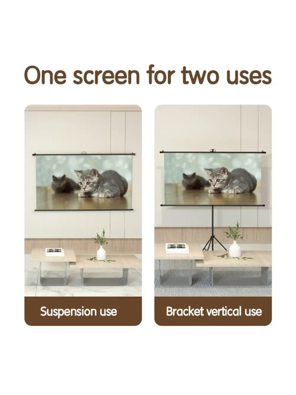 Deli Οθόνη Προβολής Projector Δαπέδου / 100" ES903 Deli Οθόνη Προβολής Projector Δαπέδου / 100" ES903