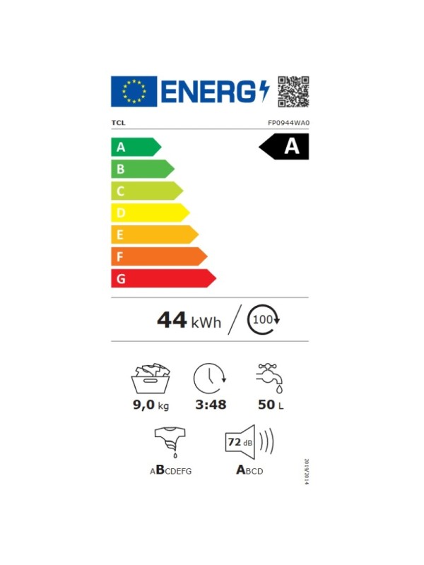 ΠΛΥ/ΡΙΟ ΡΟΥΧΩΝ TCL FP 0944 WA0GR 9KG