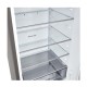 LG Ψυγειοκαταψύκτης 375lt Total NoFrost Υ203xΠ59.7xΒ67.4εκ. Ασημί GBBSJ20EPY 