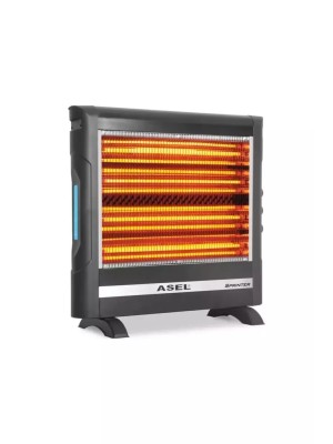Asel H70-37 Σόμπα Χαλαζία με Θερμοστάτη 2800W