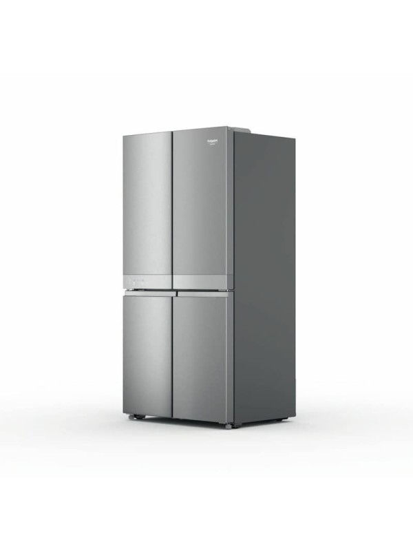  Hotpoint-Ariston Ψυγείο Ντουλάπα 631lt Total NoFrost Υ187.4xΠ90.9xΒ69.8εκ. Ασημί HAQ9 E2L EF 