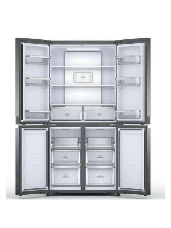  Hotpoint-Ariston Ψυγείο Ντουλάπα 631lt Total NoFrost Υ187.4xΠ90.9xΒ69.8εκ. Ασημί HAQ9 E2L EF 