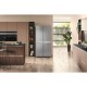  Hotpoint-Ariston Ψυγείο Ντουλάπα 631lt Total NoFrost Υ187.4xΠ90.9xΒ69.8εκ. Ασημί HAQ9 E2L EF 