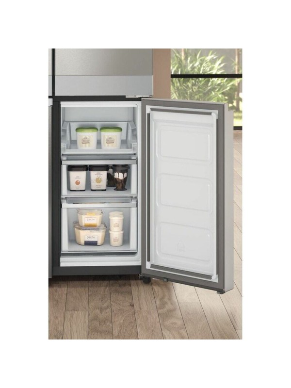  Hotpoint-Ariston Ψυγείο Ντουλάπα 631lt Total NoFrost Υ187.4xΠ90.9xΒ69.8εκ. Ασημί HAQ9 E2L EF 
