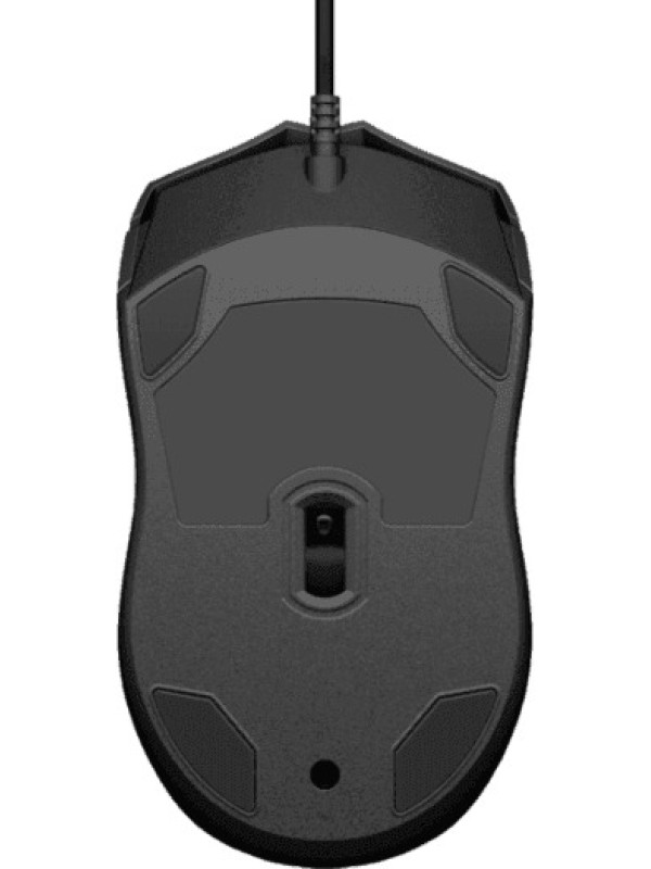 HP 100 Ενσύρματο Ποντίκι Μαύρο 6VY96AA