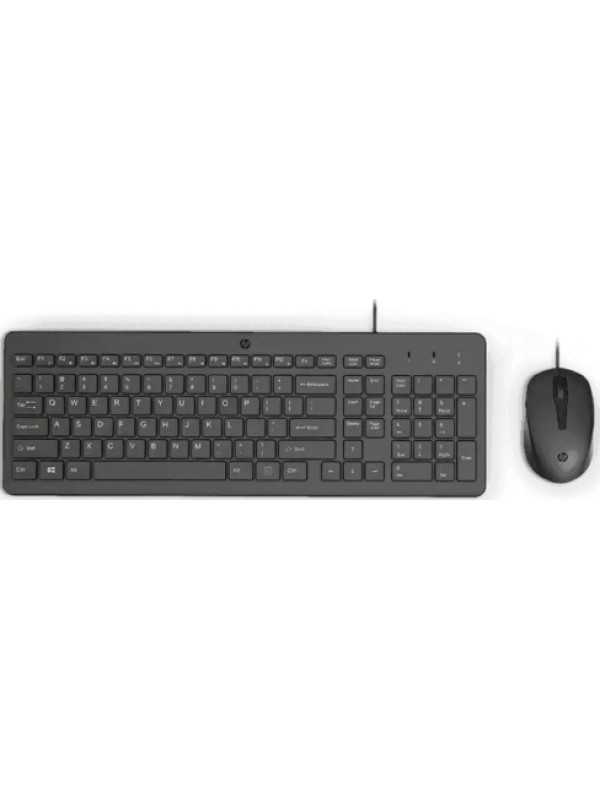 HP Wired Keyboard And Mouse 150 Σετ Πληκτρολόγιο & Ποντίκι Αγγλικό US