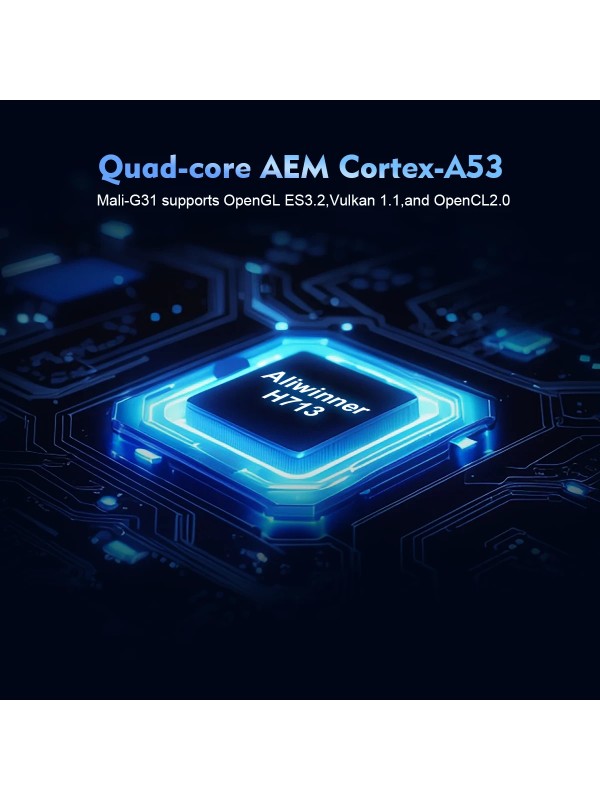  Magcubic HY300 Pro+ Mini Projector LCD HD με Wi-Fi και Ενσωματωμένα Ηχεία 