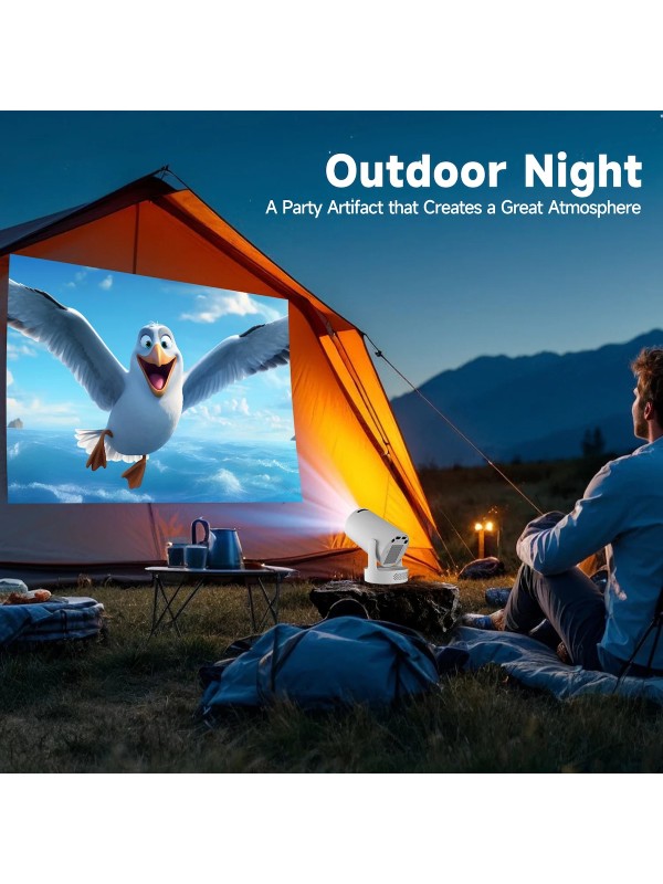  Magcubic HY300 Pro+ Mini Projector LCD HD με Wi-Fi και Ενσωματωμένα Ηχεία 