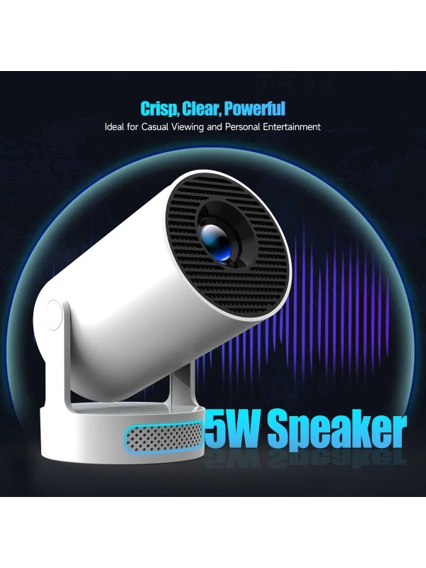  Magcubic HY300 Pro+ Mini Projector LCD HD με Wi-Fi και Ενσωματωμένα Ηχεία 