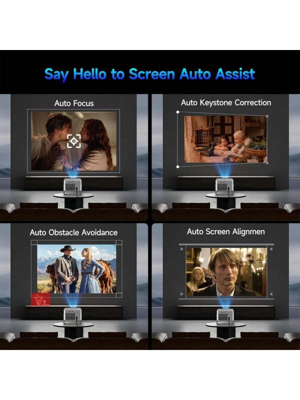  Magcubic HY350GT Mini Projector LCD Full HD Λάμπας LED με Wi-Fi και Ενσωματωμένα Ηχεία 