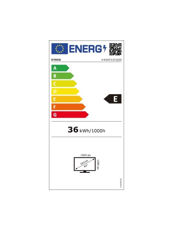 Kydos QLED 40" Full HD Google TV Τηλεόραση K40GF22CQ00 