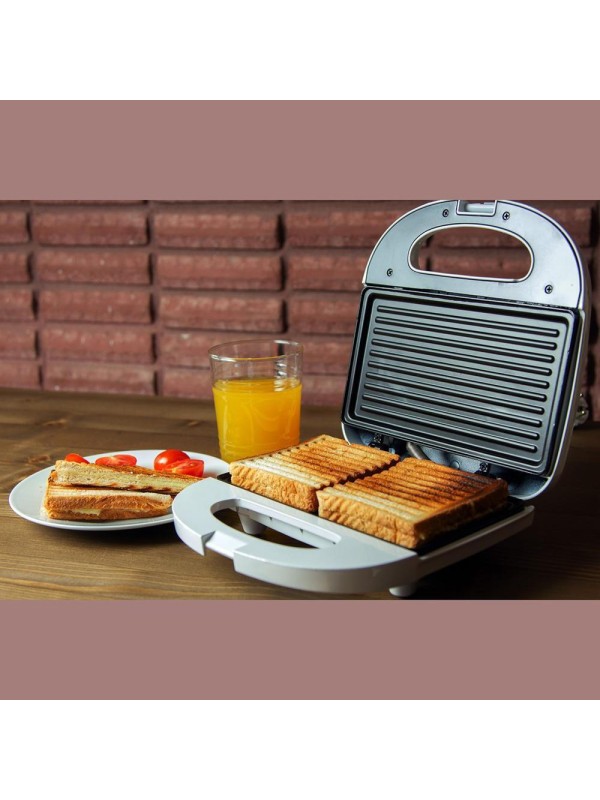 Telemax KJ-135 Τοστιέρα για 2 Τοστ 750W Λευκή