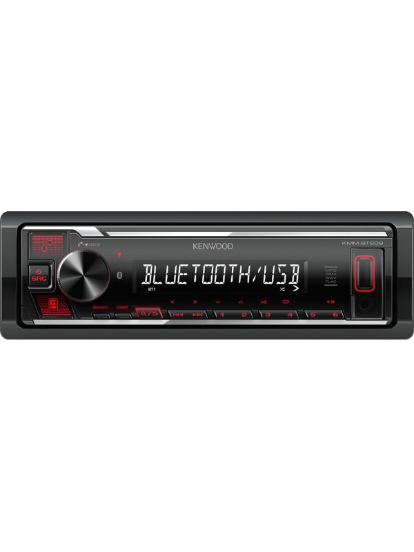 Kenwood Ηχοσύστημα Αυτοκινήτου 1DIN (Bluetooth/USB) Κωδικός: KMM-BT209 