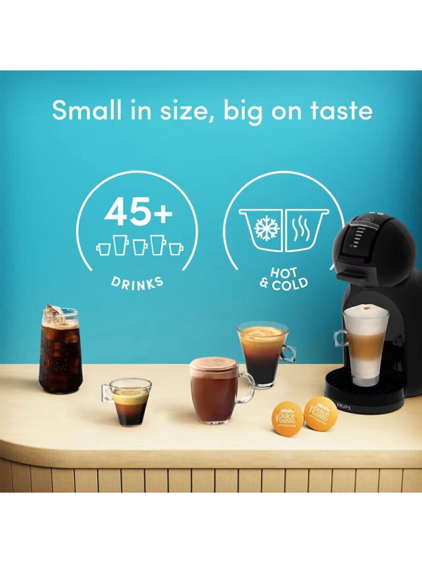 Krups Mini Me NDG KP 1438 Καφετιέρα για Κάψουλες Dolce Gusto Πίεσης 15bar Μαύρη 
