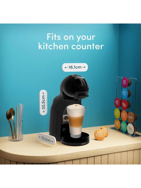 Krups Mini Me NDG KP 1438 Καφετιέρα για Κάψουλες Dolce Gusto Πίεσης 15bar Μαύρη 