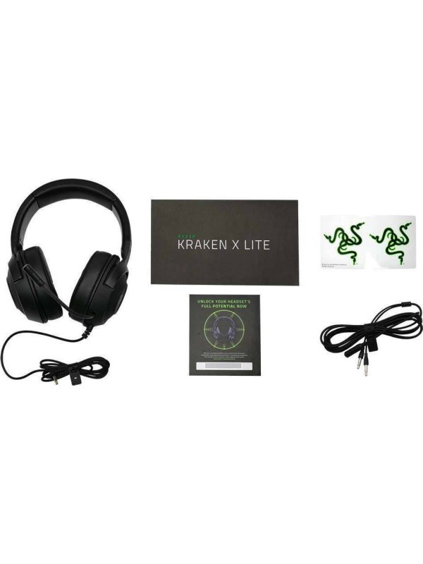 Razer Kraken X Lite Over Ear Gaming Headset με σύνδεση 3.5mm Razer Kraken X Lite Over Ear Gaming Headset με σύνδεση 3.5mm