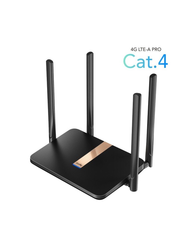  Cudy LT500D v2 Ασύρματο 4G Router Wi‑Fi 5 με 4 Θύρες 