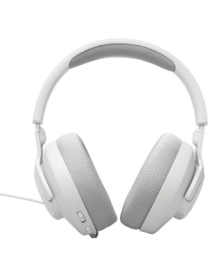 JBL Quantum 100M2 Over Ear Gaming Headset με σύνδεση 3.5mm Λευκό for Nintendo Switch / PC / PS4 / PS5 / XBOX 