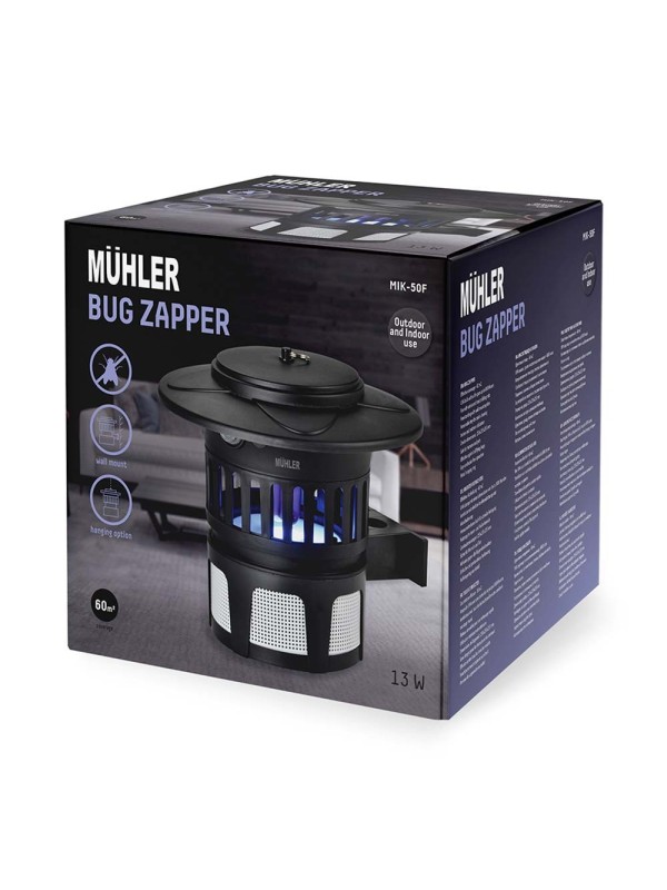  Muhler Ηλεκτρική Εντομοπαγίδα 13W 60m² MIK-50F 
